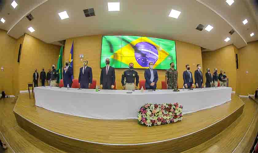 Presidente Alex Redano prestigia a posse do novo superintendente da PRF em Rondônia