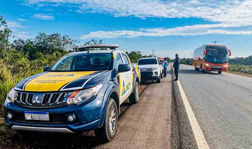 Fiscalizações promovem segurança e regularidade no transporte intermunicipal e interestadual