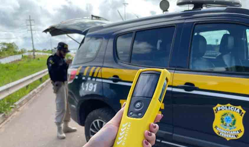  PRF detém motoristas por embriaguez; um acidente com vítima fatal está entre os casos