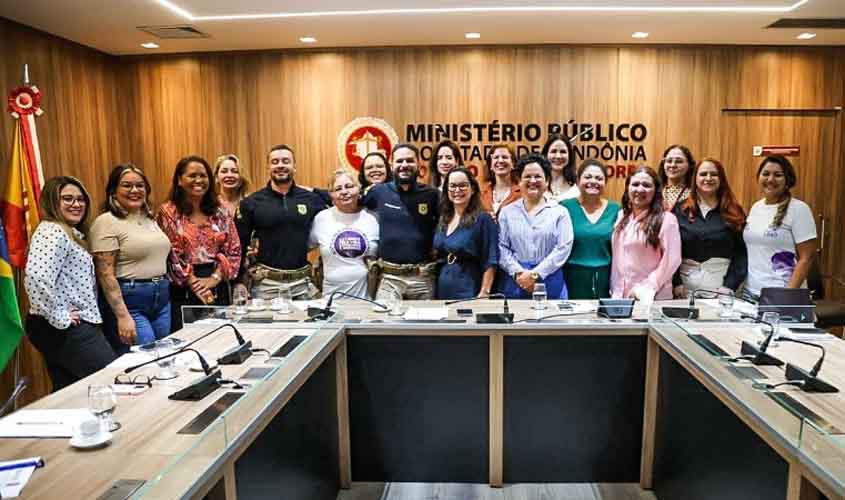 MPRO reúne Rede Lilás para alinhar ações do Agosto Lilás em defesa das mulheres