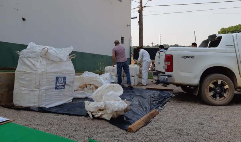 Fiscais da Idaron recolhem mais de 800 embalagens de agrotóxicos em Jaci-Paraná