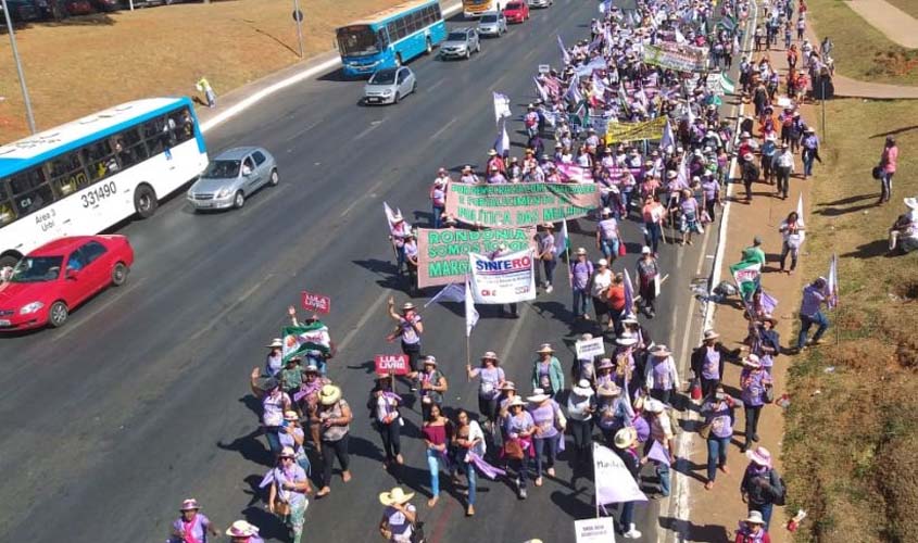 Sintero participa da Marcha das Margaridas em Brasília