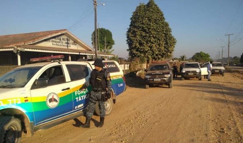 Polícias Militar e Civil deflagram Operação Hefesto em três municípios de Rondônia