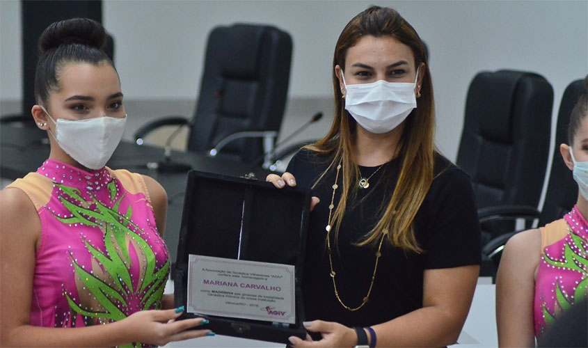Mariana Carvalho anuncia empenho de R$ 2,5 milhões para Complexo Esportivo: ginasta local será homenageada