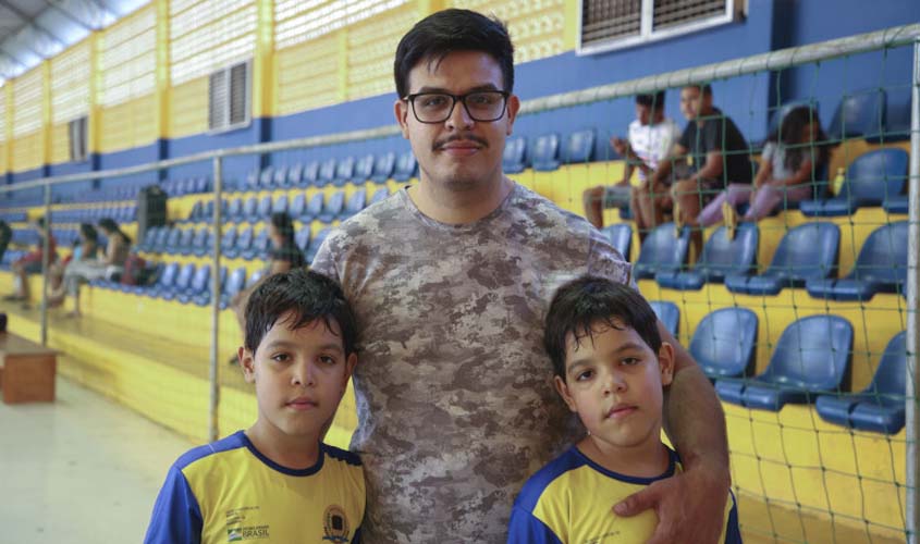 Pais destacam benefícios do esporte na vida dos filhos matriculados no programa Talentos do Futuro