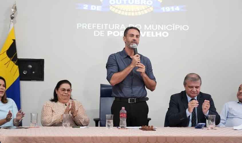 TJRO participa de cerimônia de parceria entre prefeitura e NACC para gestão do antigo Lar do Bebê