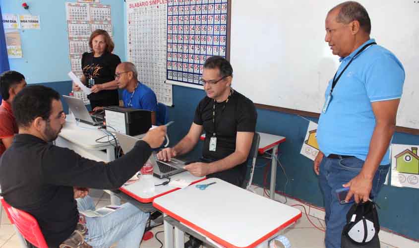 Projeto da Prefeitura leva serviços essenciais à Escola Major Guapindaia, neste sábado (16)