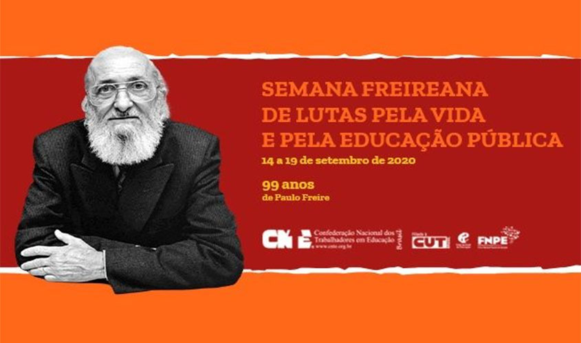 Sintero participa da Semana Freireana de lutas pela vida e pela Educação Pública