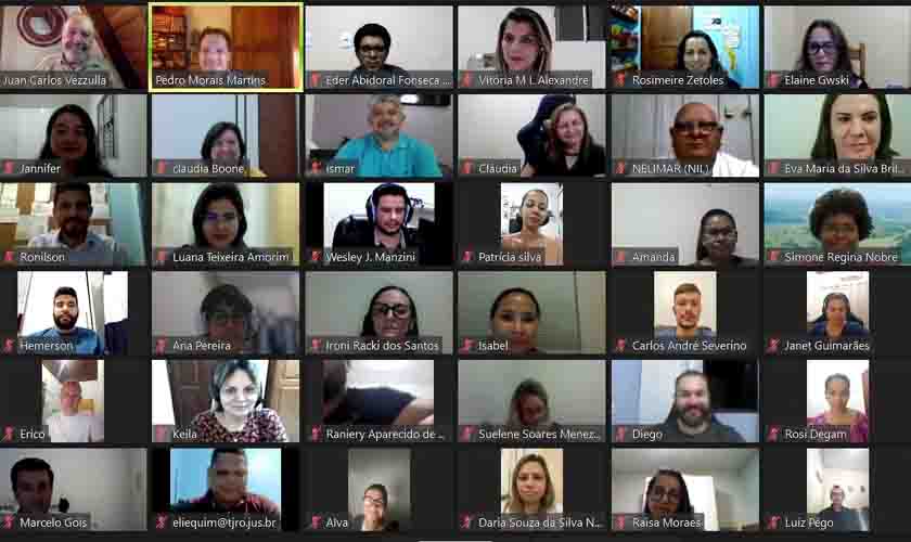 TJRO capacita servidores e servidoras em mediação familiar