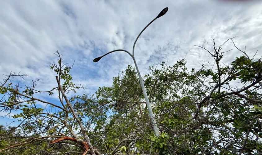 Emdur realiza manutenção emergencial e restabelece pontos de iluminação
