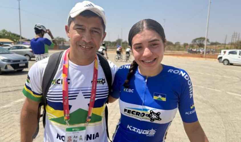 Estudante-atleta de Guajará-Mirim garante 4º lugar no ciclismo nos Jogos da Juventude 2025
