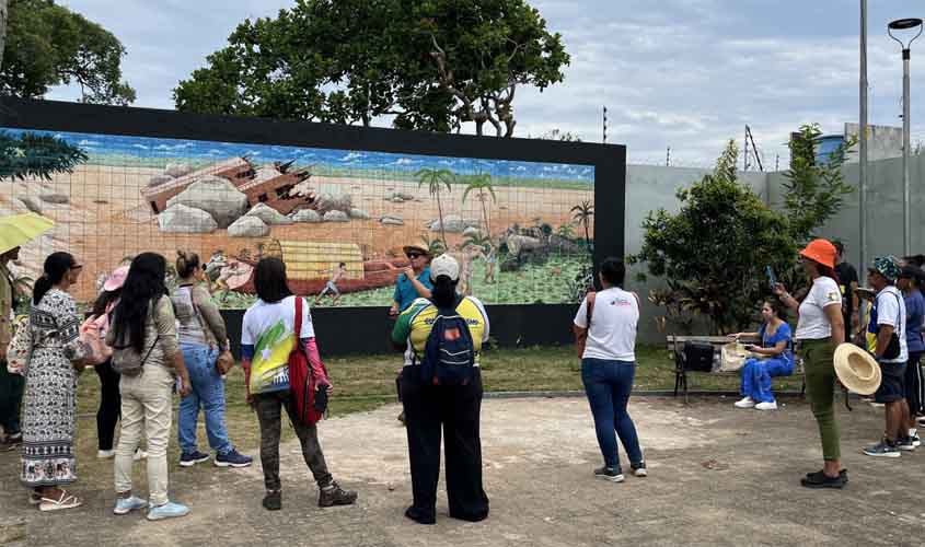 Capacitação de novos guias de turismo encerra com aula de campo no Centro Histórico de Porto Velho