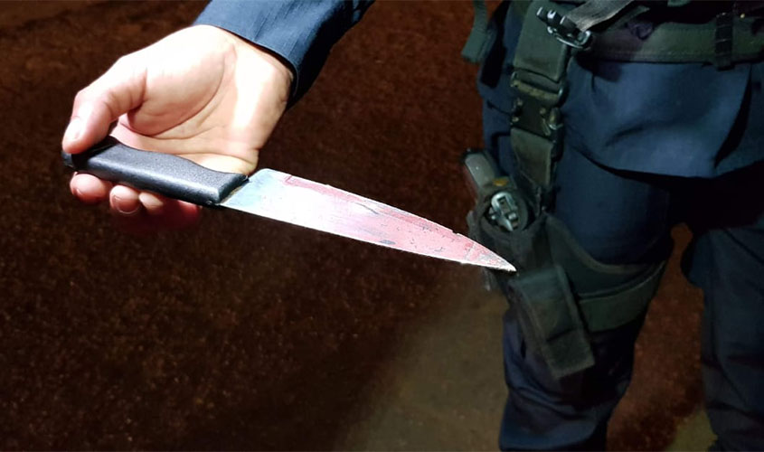 Jovem mata o próprio pai a facadas em Ariquemes