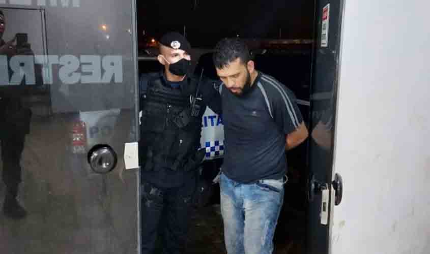 PM apreende arma de fogo com apenado que estava ausente do sistema prisional