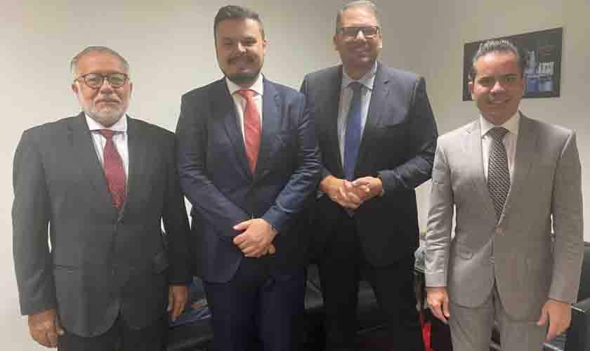 Presidente eleito da OAB Rondônia se reúne com tesoureiro da OAB Nacional