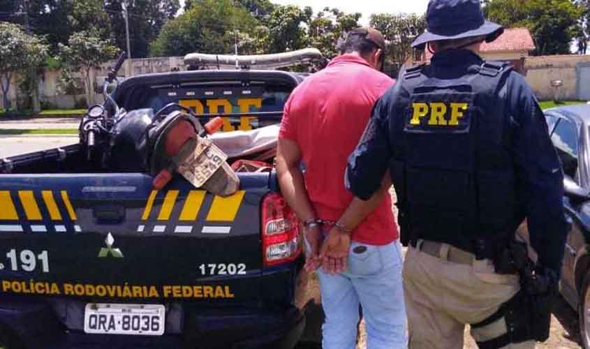 PRF flagra moto adulterada 