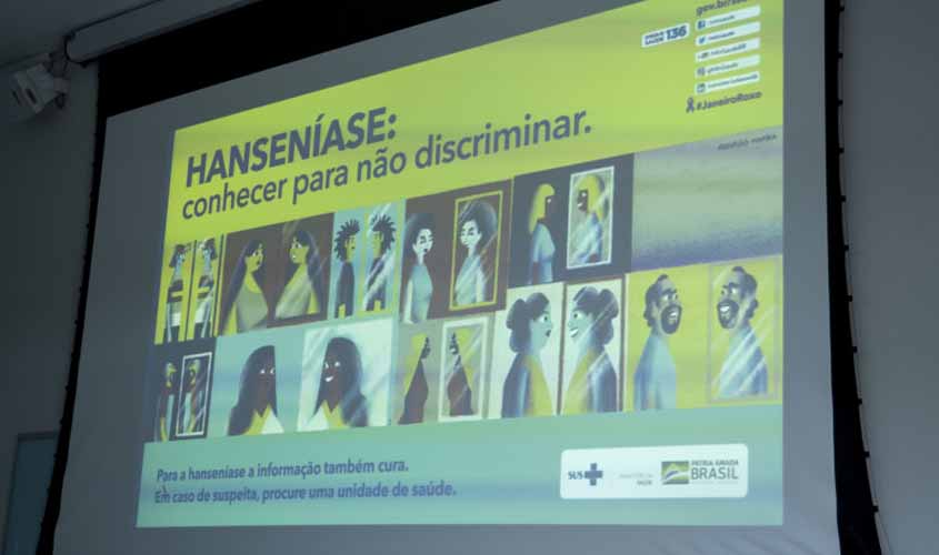Prevenção da hanseníase e reabilitação de pacientes são temas de capacitação para profissionais de saúde
