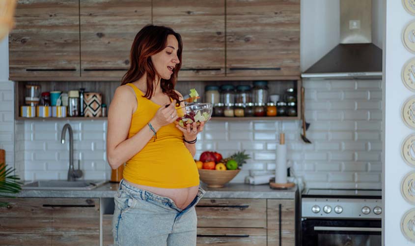 Nutrição na gravidez e os impactos na saúde do bebê