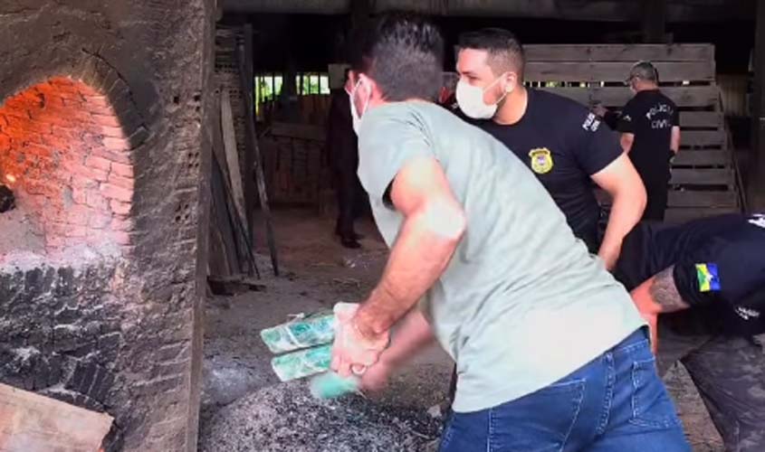 Denarc incinera cerca de 450 kg de entorpecentes