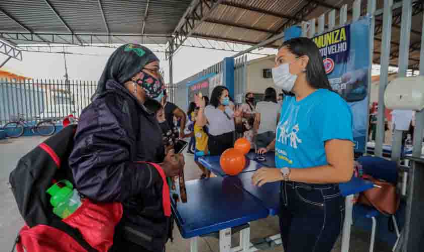 Prefeitura orienta pais sobre vacinação das crianças em Porto Velho