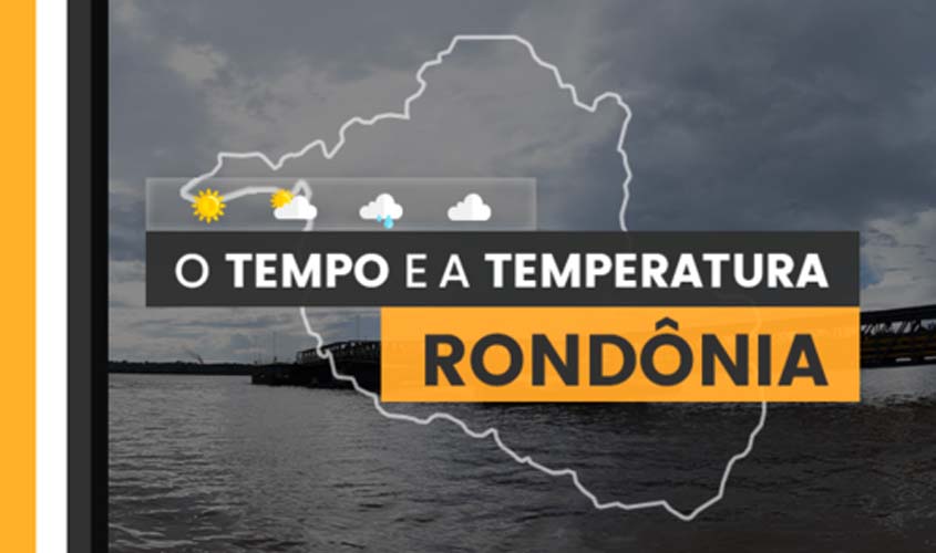 Sexta-feira (16) com muitas nuvens em todos os municípios de Rondônia
