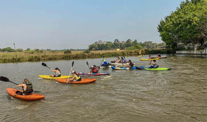 Prefeitura apoia realização do Passeio dos Caiaqueiros Evento acontece no próximo domingo, 18, no rio Machado