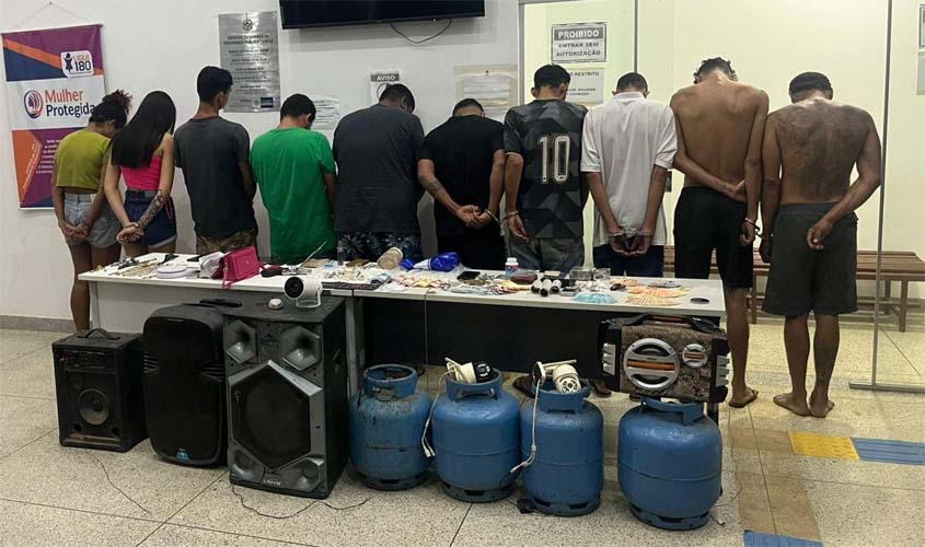 PM apreende drogas e armas em Buritis (RO)