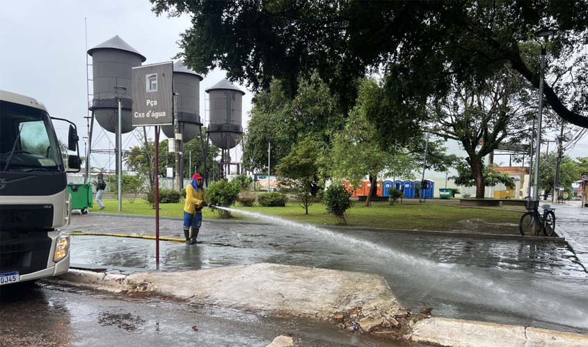 Limpeza pós-blocos começa às 6h na capital