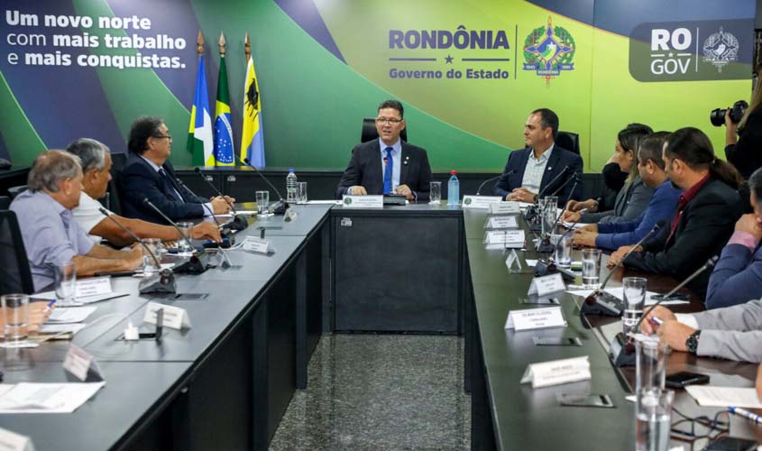 Governo de Rondônia define ações para fortalecer ambiente de negócios em 2024