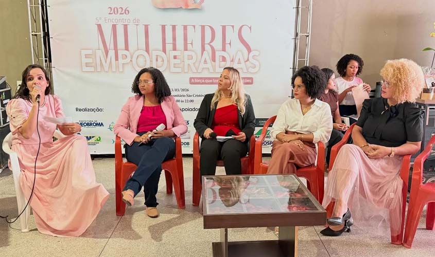 Encontro de Mulheres Empoderadas debate violência 