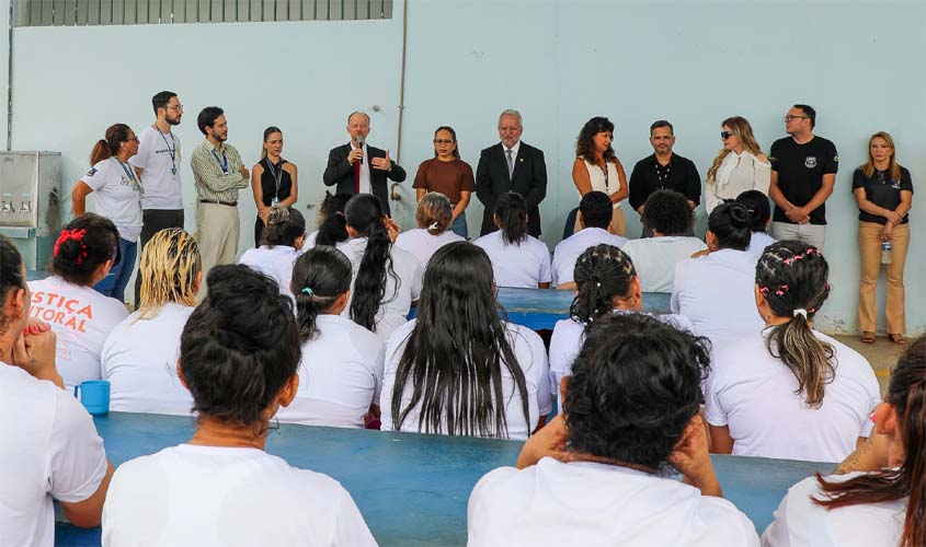 Justiça de RO acompanha regularização de títulos no sistema prisional