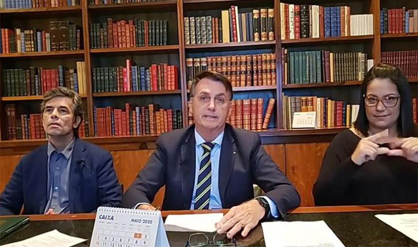 Bolsonaro defende retomada gradual das atividades no Brasil