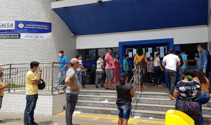 Justiça manda fechar agência da Caixa e coloca funcionários em quarentena após caso confirmado de Covid-19