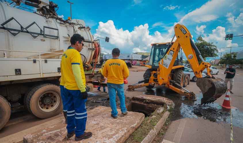 Setor de infraestrutura da Prefeitura avança com mais drenagem, limpeza e iluminação