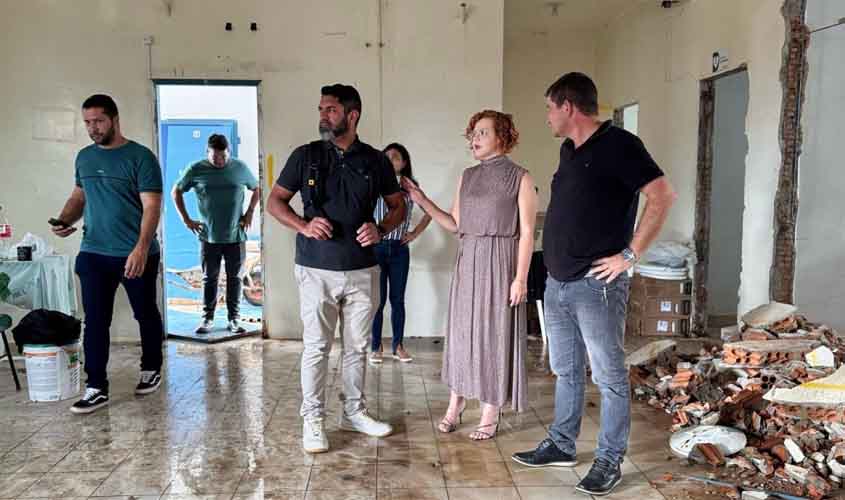 Visita técnica ao Hospital Regional é realizada pelo Governo de RO