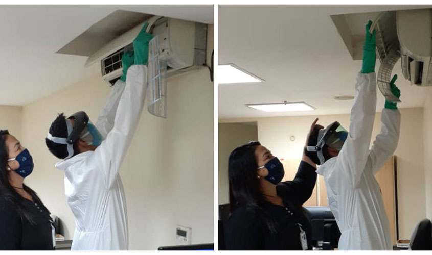 TJRO adota novas medidas para garantir higiene dos prédios