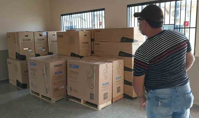 Escola Monteiro Lobato recebe equipamentos e melhorias na infraestrutura