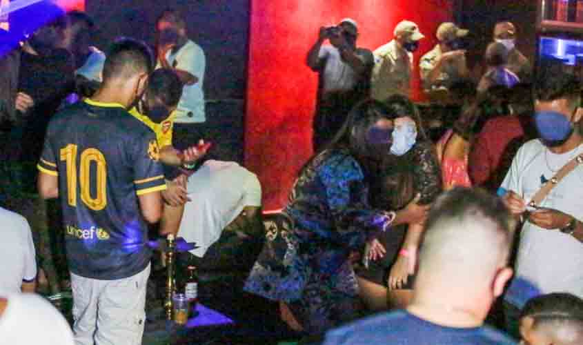 Na 13ª noite da “Operação Prevenção” estabelecimentos são flagrados descumprindo decreto governamental