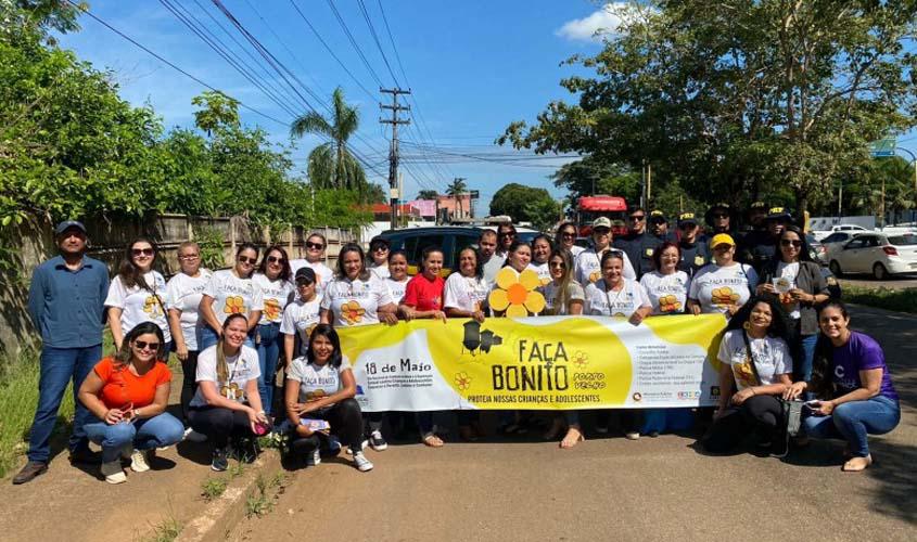 Campanha de combate ao abuso e exploração sexual de crianças e adolescentes continua com blitz educativa