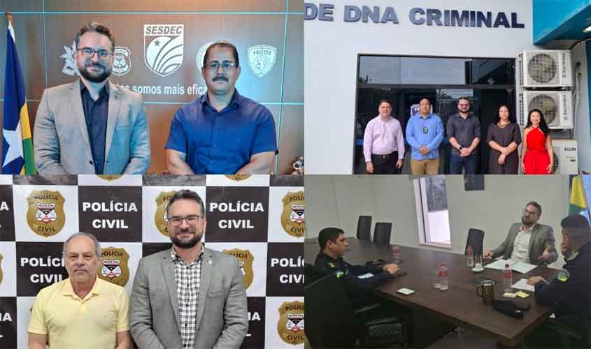 MPRO reforça diálogo institucional com órgãos da segurança pública em Rondônia