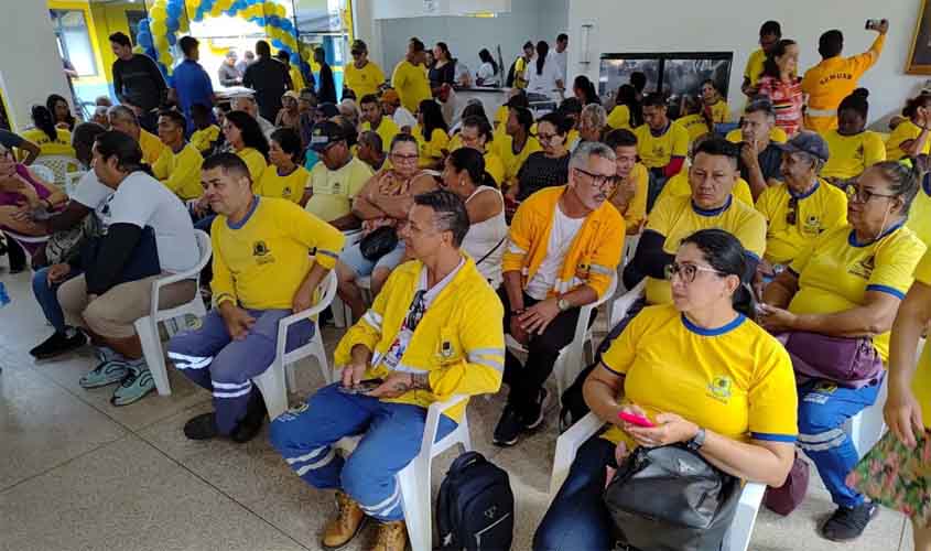 Prefeitura de Porto Velho homenageia profissionais da limpeza urbana no Dia do Gari