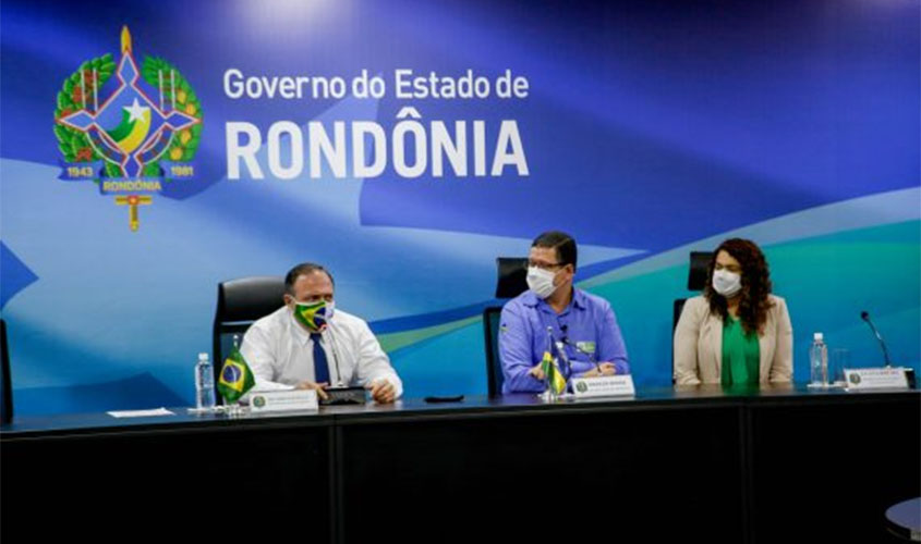 Em Rondônia, ministro da Saúde reúne com governador para acompanhar ações de combate ao coronavírus