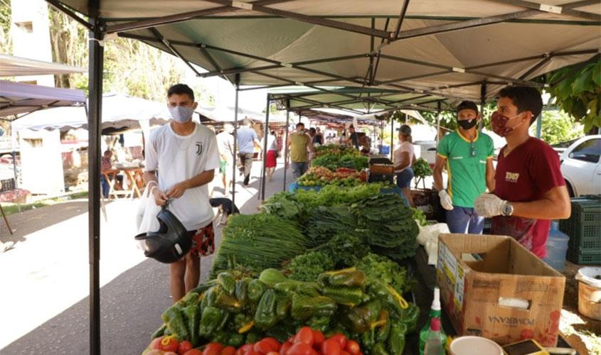 Feiras livres voltam a funcionar a partir desta terça-feira na capital