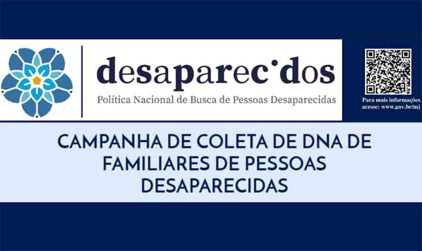 MP apoia campanha de coleta de DNA de familiares de pessoas desaparecidas em Rondônia
