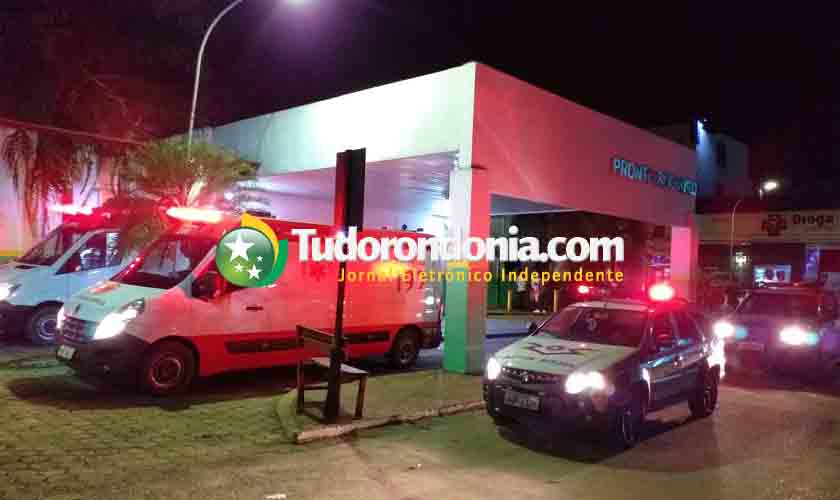 Após agredir a mulher, homem  jovem leva facada na barriga e fica com as vísceras expostas 