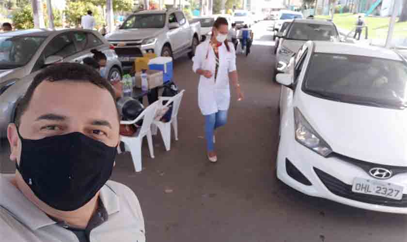 Vereador Dr. Paulo comemora vacinação para advocacia de Cacoal
