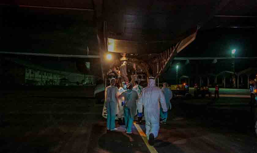 Rondônia recebe mais três pacientes com covid-19 do Mato Grosso do Sul para tratamento no Hospital de Campanha