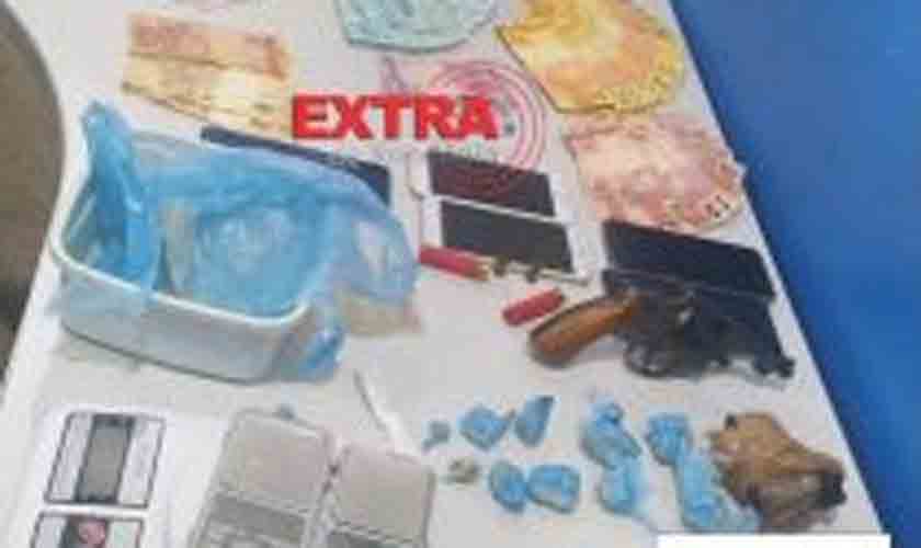 Ex-PM é preso por tráfico de drogas e porte ilegal de arma de fogo 