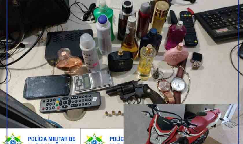 Polícia Militar de Rondônia prende homem foragido da justiça durante prática de conduta delituosa