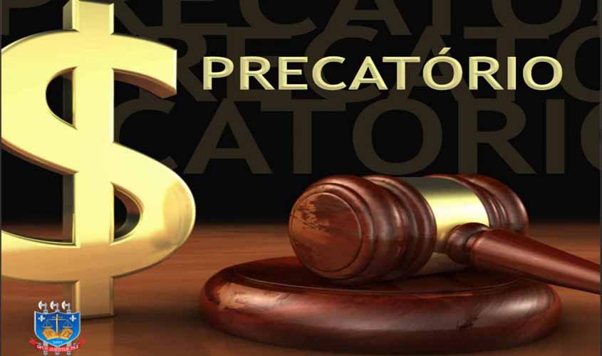 A questão dos precatórios